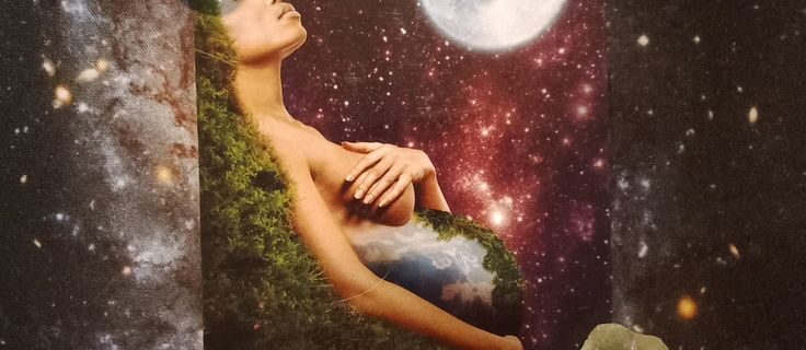A Message From the Universe ~ Faith and Determination, Queen of the Moon Oracle Card