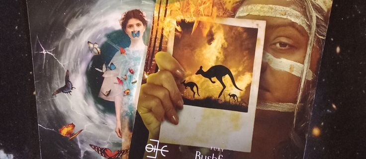 A Message From the Universe ~ Surrender and Controlled Burns, Elemental Oracle Cards
