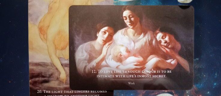 A Message From the Universe ~ Be a Good Friend, Kahlil Gibran Prophet Oracle Cards