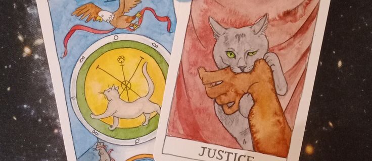 A Message From the Universe ~ YOU Did It! Cat Tarot Cards