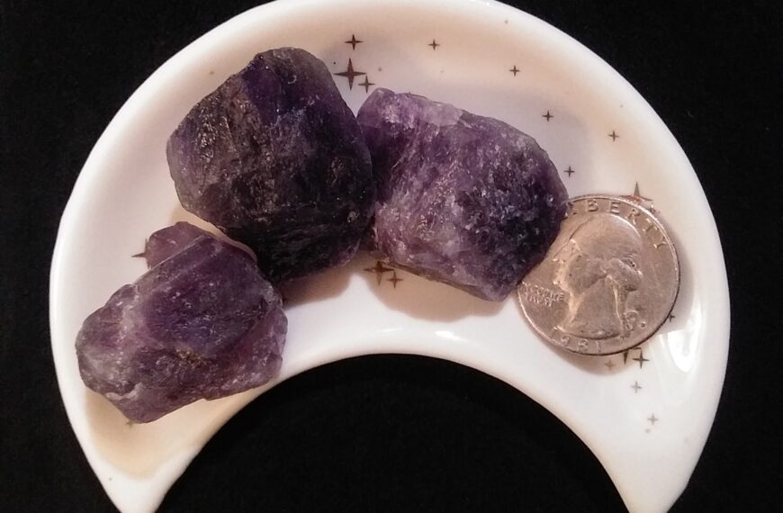 Amethyst Healing Crystal, Raw