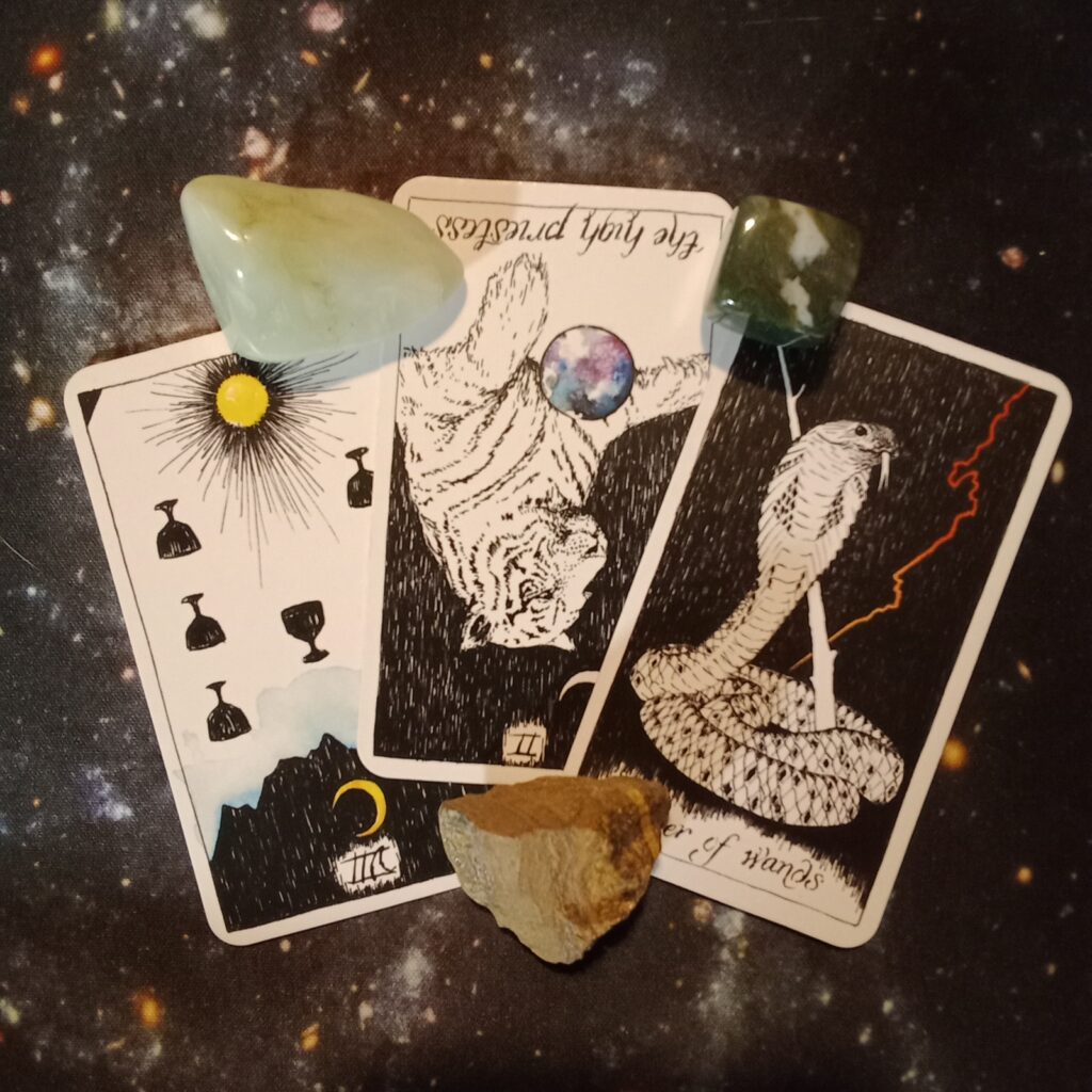 A Message From the Universe ~ Get 'Er Done, Multiple Wild Unknown Pocket Tarot Cards