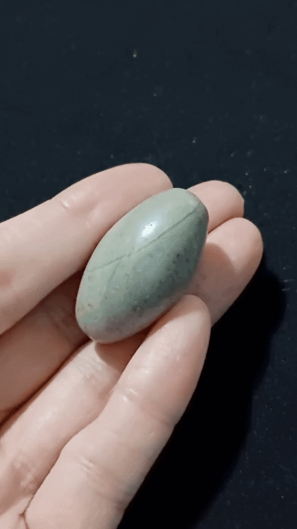 Shiva Lingam Healing Crystal, Tumbled, 1 Stone, video clip (1)