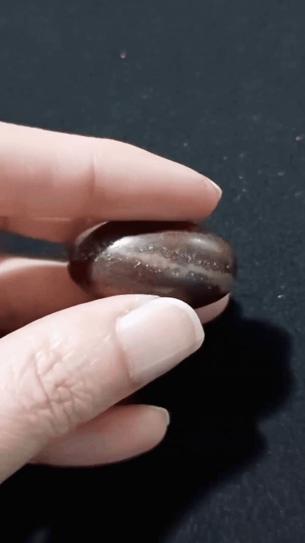 Shiva Lingam Healing Crystal, Tumbled, 1 Stone, video clip
