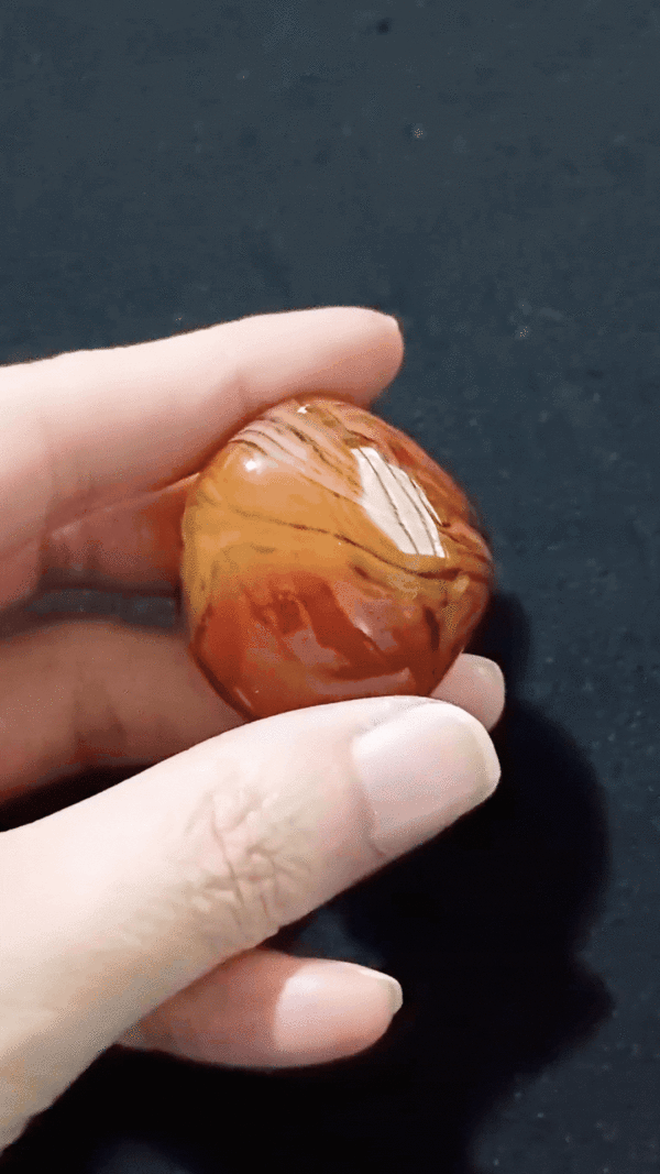 Silk Agate Healing Crystal, video clip (1)
