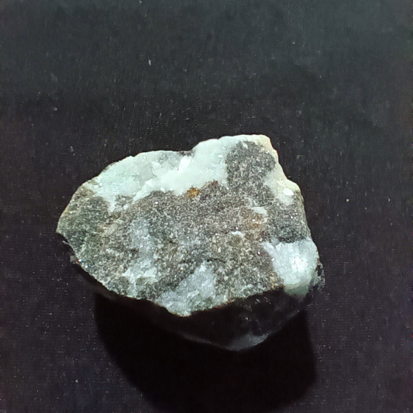 Zebra Jasper Healing Crystal, Raw, 1 Stone on black background
