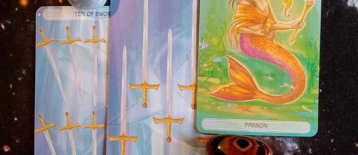 A Message from the Universe ~ Time to Rise!, Oceanic Tarot Cards