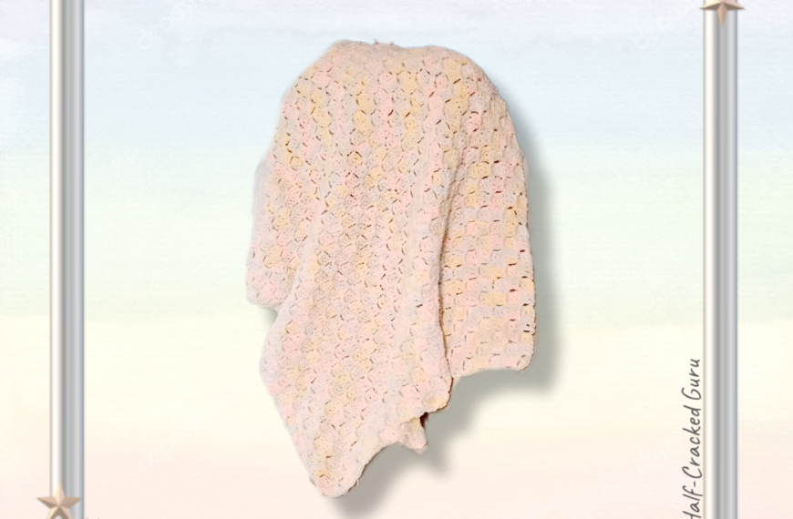 Multicolor Pastel Baby Blanket Drape