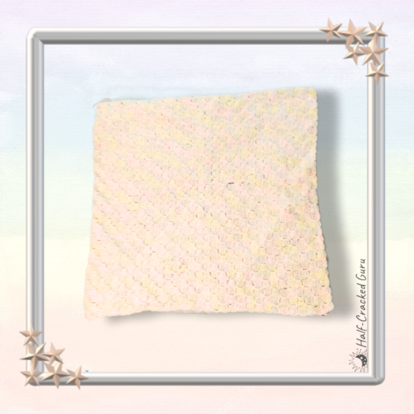 Multicolor Pastel Baby Blanket Flat