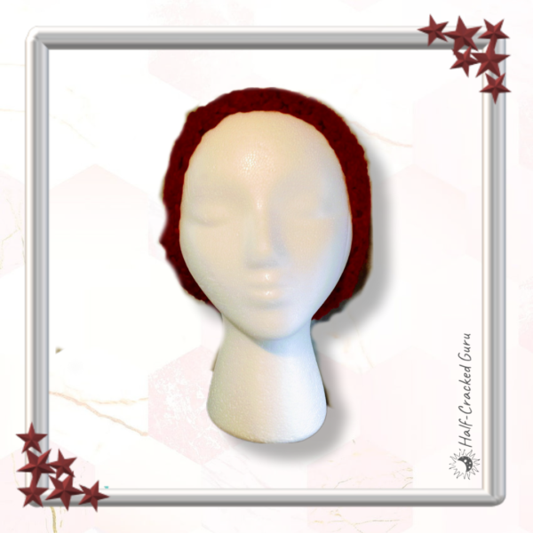 Red Slouch Hat Front
