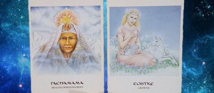 A Message from the Universe ~ Wholeness and Cycles, Goddess Oracle Cards