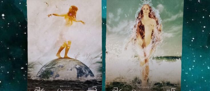 A Message from the Universe ~ Bravery and Fear, Elemental Oracle Cards