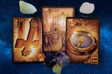 A Message from the Universe ~ Unburden Yourself! Gilded Reverie Cards