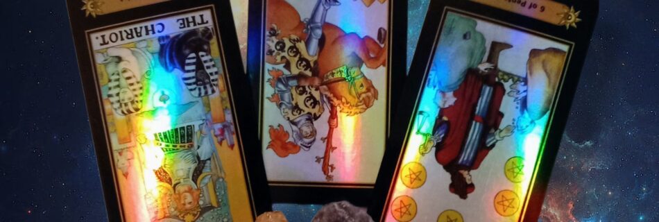 A Message from the Universe ~ Busy Does Not Equal Productive, Holographic Tarot Cards