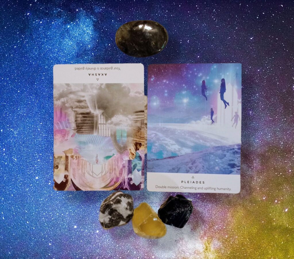A Message from the Universe ~ Sharing Is Caring! Work Your Light Oracle Cards