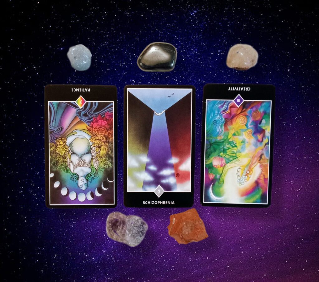 A Message from the Universe ~ Reach for the Moon! Osho Zen Tarot Cards