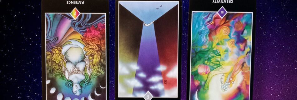 A Message from the Universe ~ Reach for the Moon! Osho Zen Tarot Cards