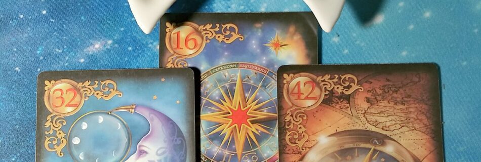 A Message from the Universe ~ Pushing and Prioritizing, Gilded Reverie Cards