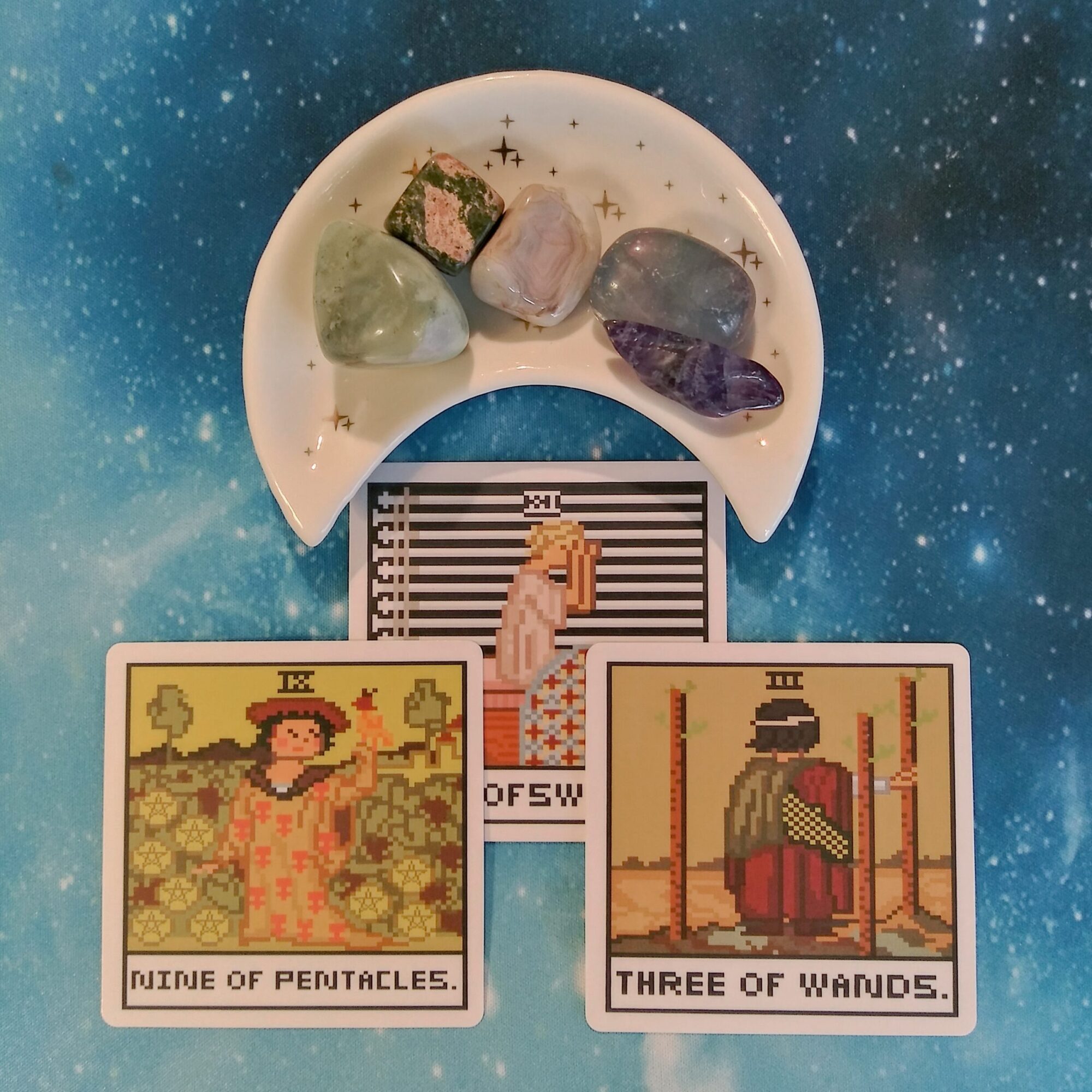 A Message from the Universe ~ An Important Reminder, 8 Bit Tarot Cards