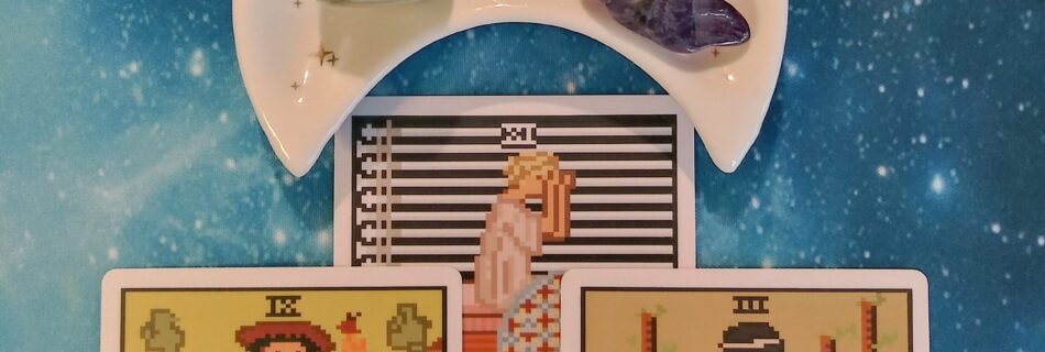 A Message from the Universe ~ An Important Reminder, 8 Bit Tarot Cards