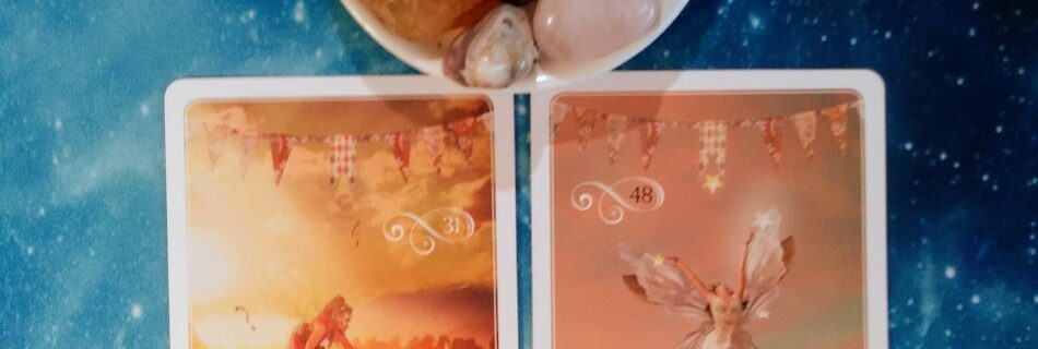 A Message from the Universe ~ Poised to Receive, Wisdom of the Oracle Cards