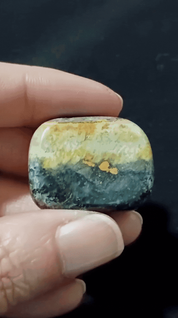 Bumblebee Jasper Healing Crystal, Tumbled, 1 Stone, video clip