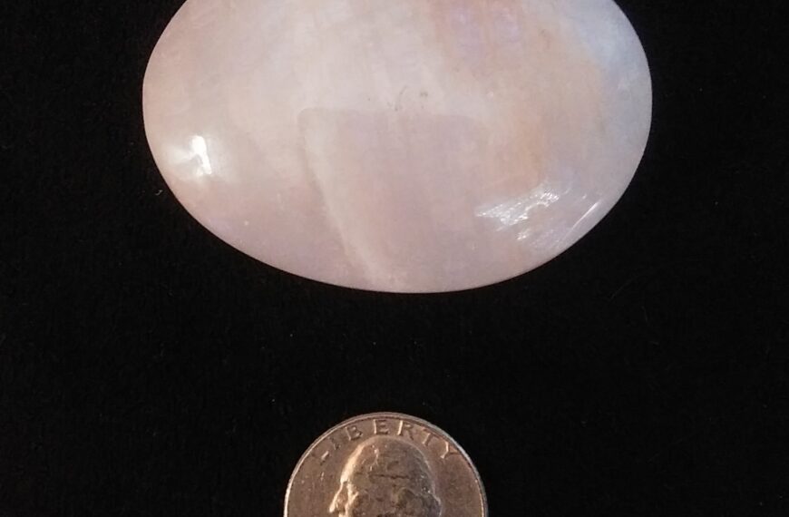 Moonstone Healing Crystal Palm Stone