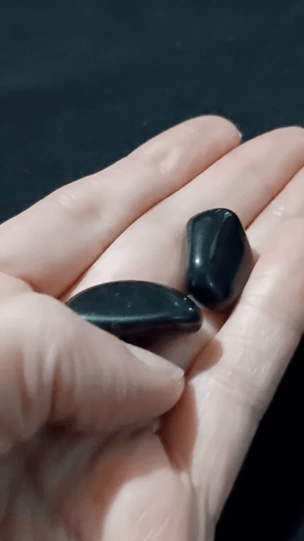 Obsidian Healing Crystal, Tumbled, 1 Stone, video clip