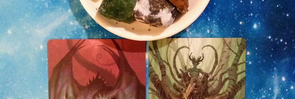 A Message from the Universe ~ Re-Processing and Starry Skies, Star Dragons Oracle Cards