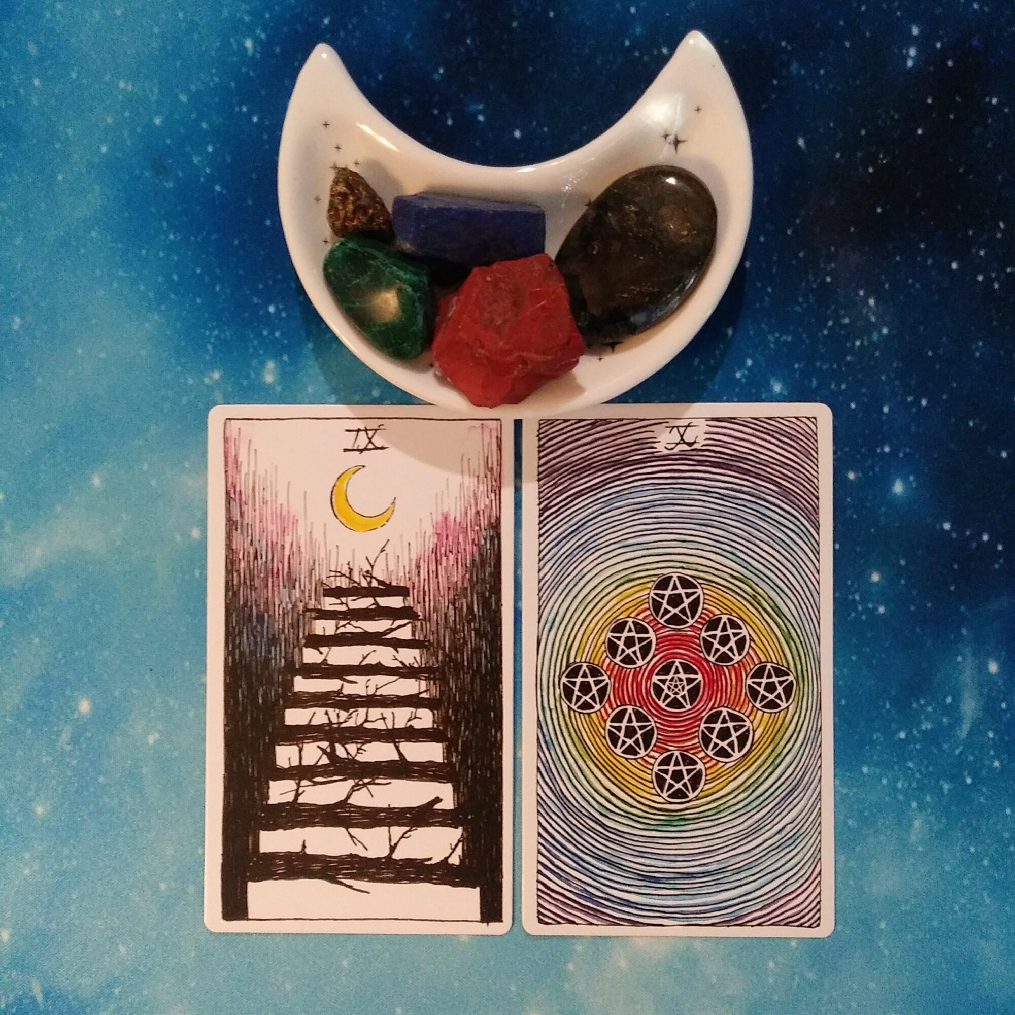 A Message from the Universe ~ Time to Lighten Your Load, Wild Unknown Tarot Cards