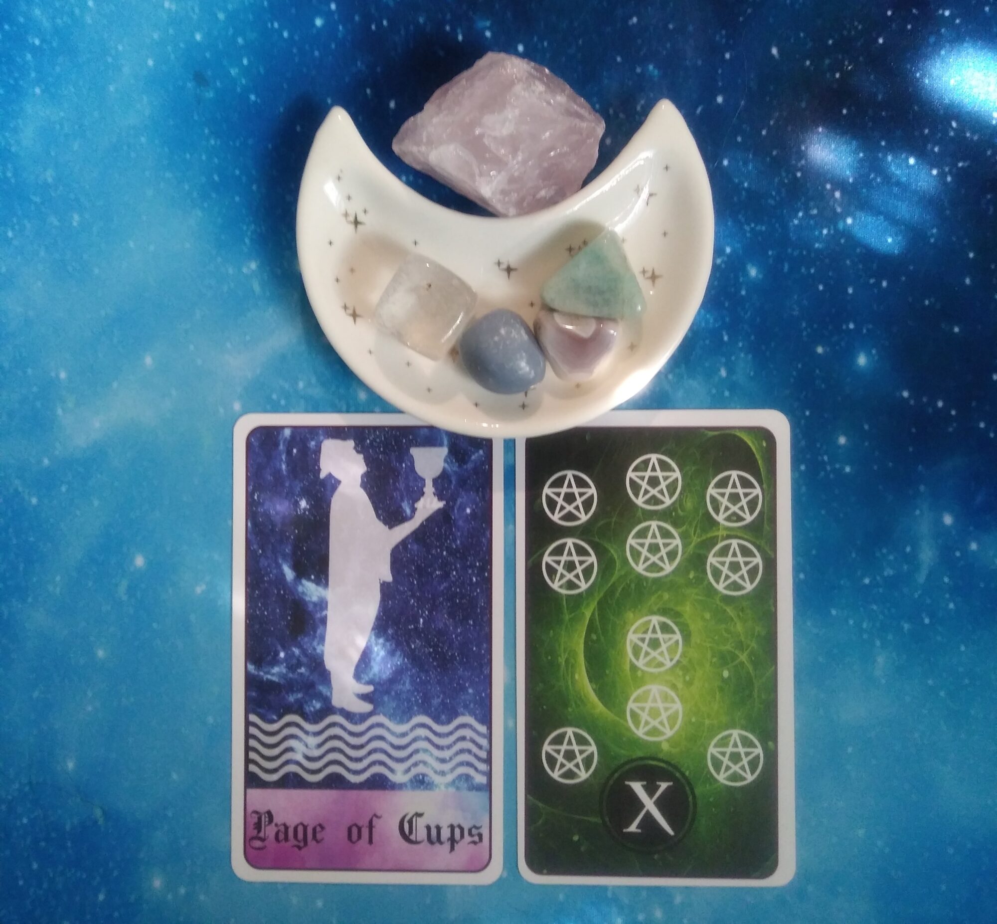 A Message from the Universe ~ Long and Short-Term Prosperity, Celestial Tarot Cards