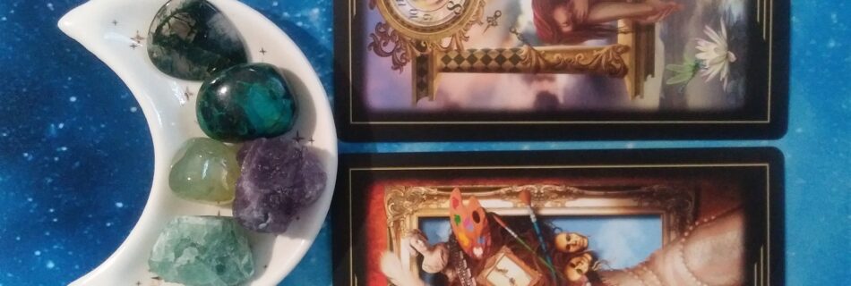 A Message from the Universe ~ Making Time for Real Life, Oracle of Visions Cards