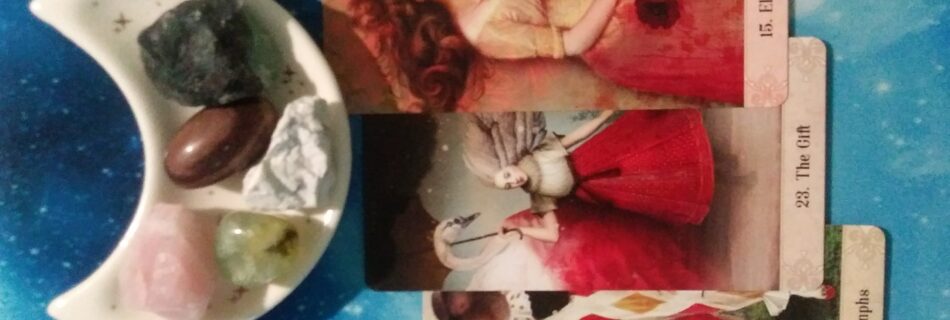 A Message from the Universe ~ Stop and Smell the Roses, Oracle of Mystical Moments Cards