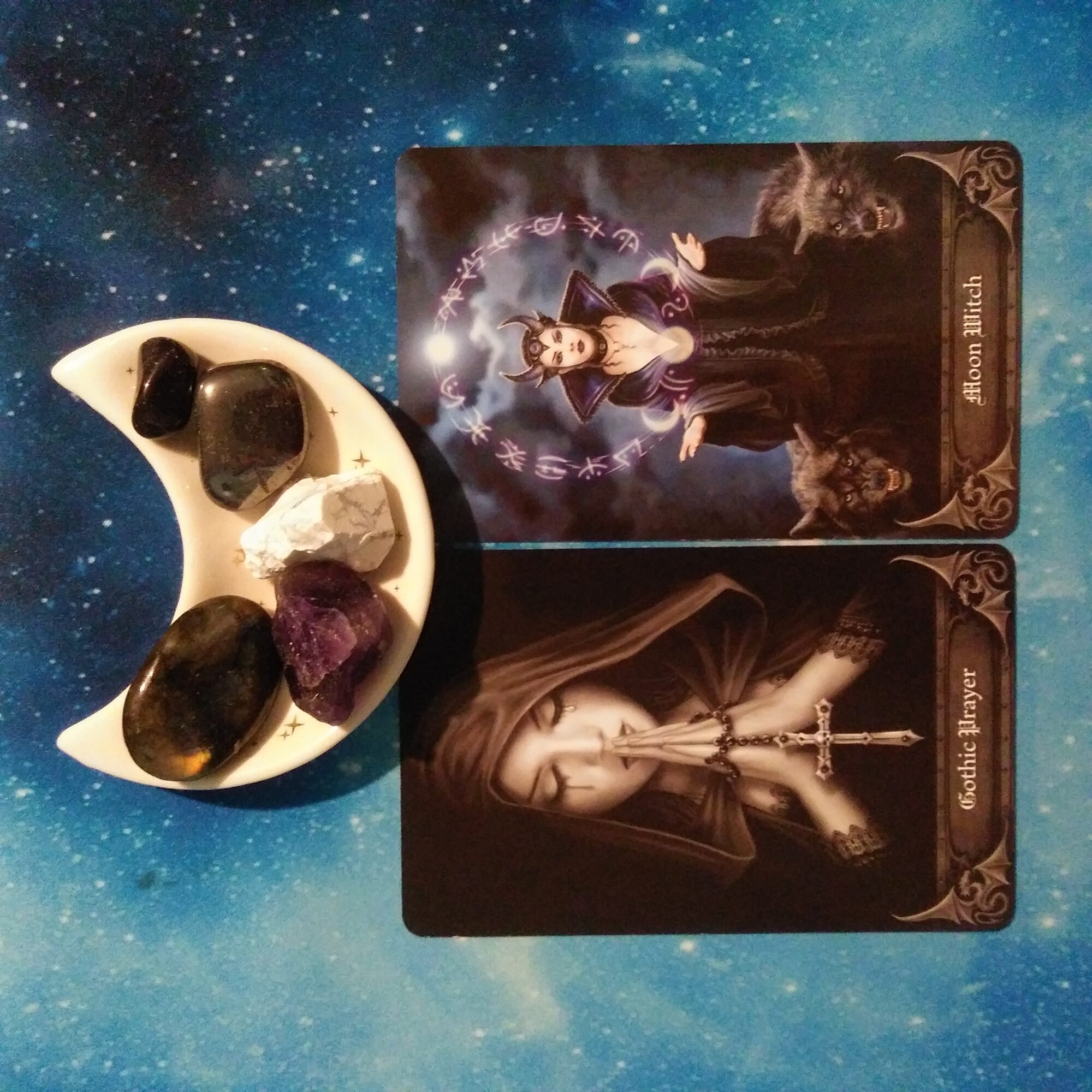 A Message from the Universe ~ Don't Give Up! Anne Stokes Gothic Oracle Cards
