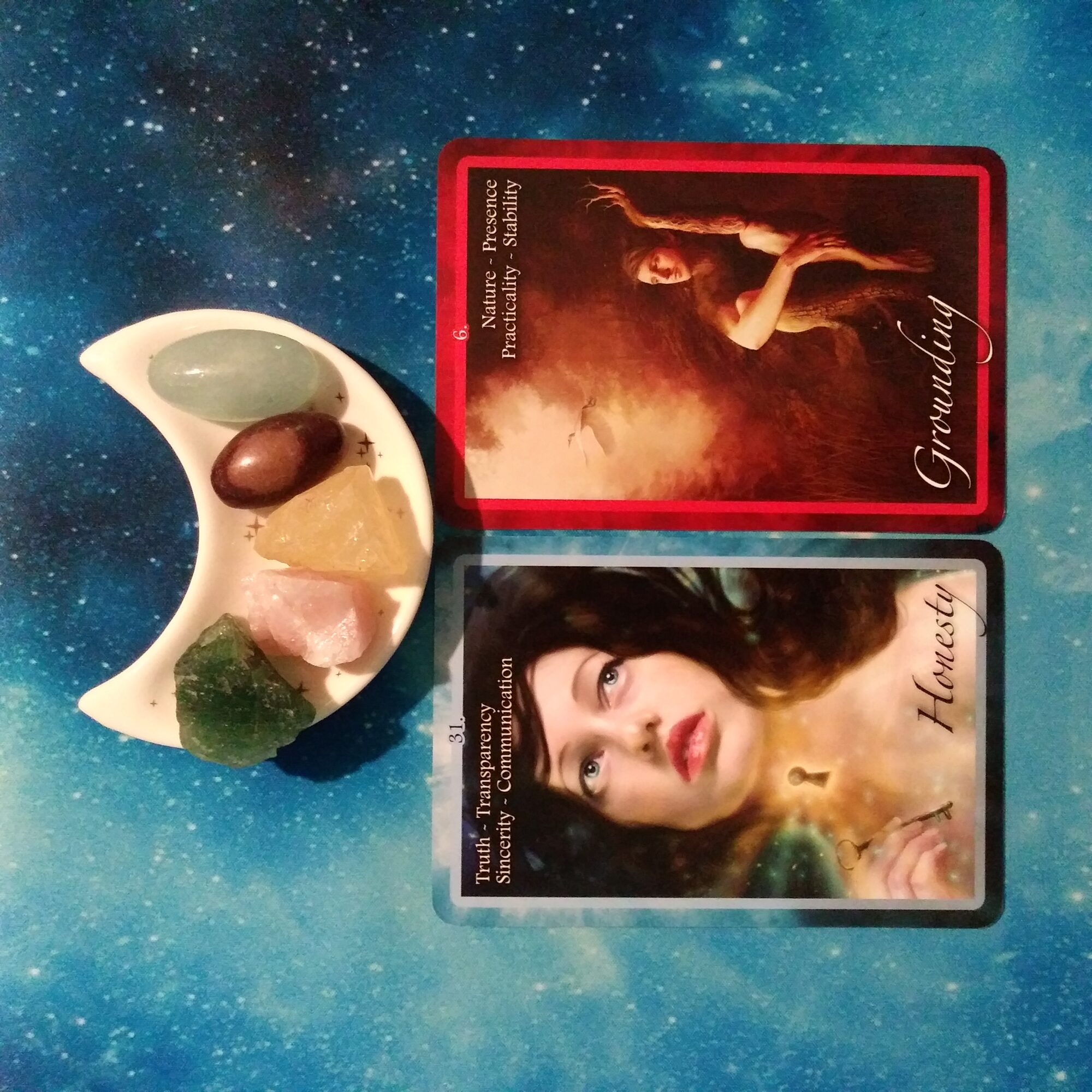 A Message from the Universe ~ Honesty and Acceptance, Chakra Insight Oracle Cards
