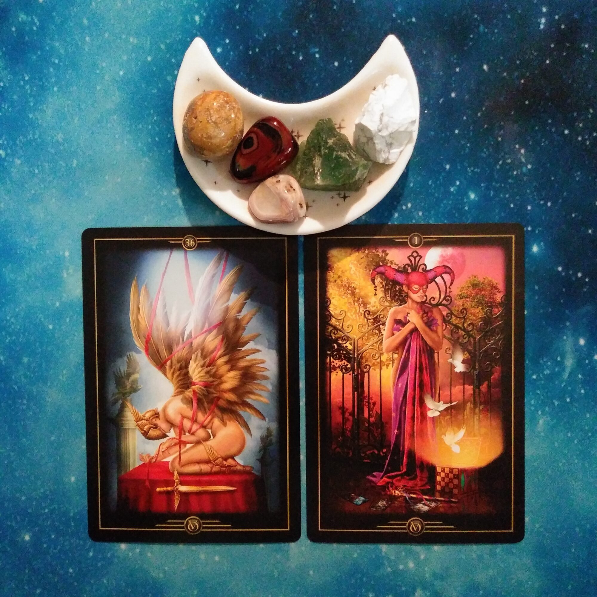 Fresh Starts and Beginner's Brain ~ A Message from the Universe, Oracle of Visions Cards