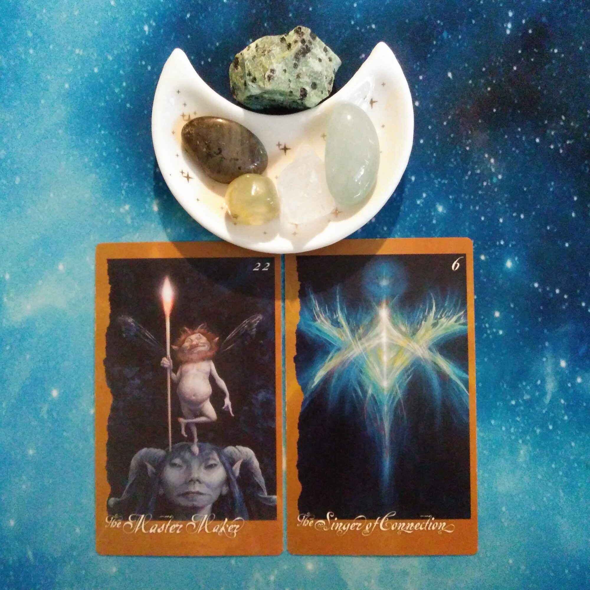 Networking, Connections, and Community, A Message from the Universe, The Faeries' Oracle Cards