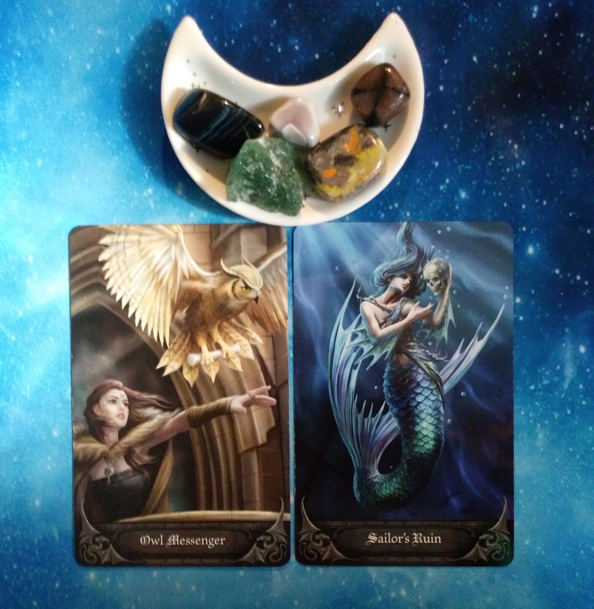 Temptation & Desire ~ A Message from the Universe, Anne Stokes Gothic Oracle Cards