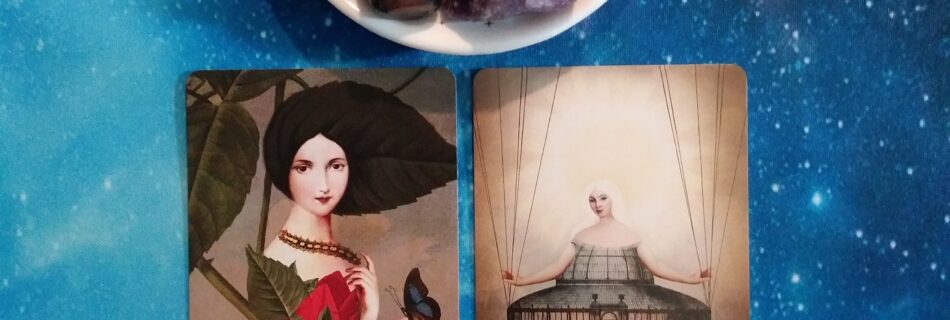 Rise Above the Darkness ~ A Message From the Universe, Oracle of Mystical Moments cards