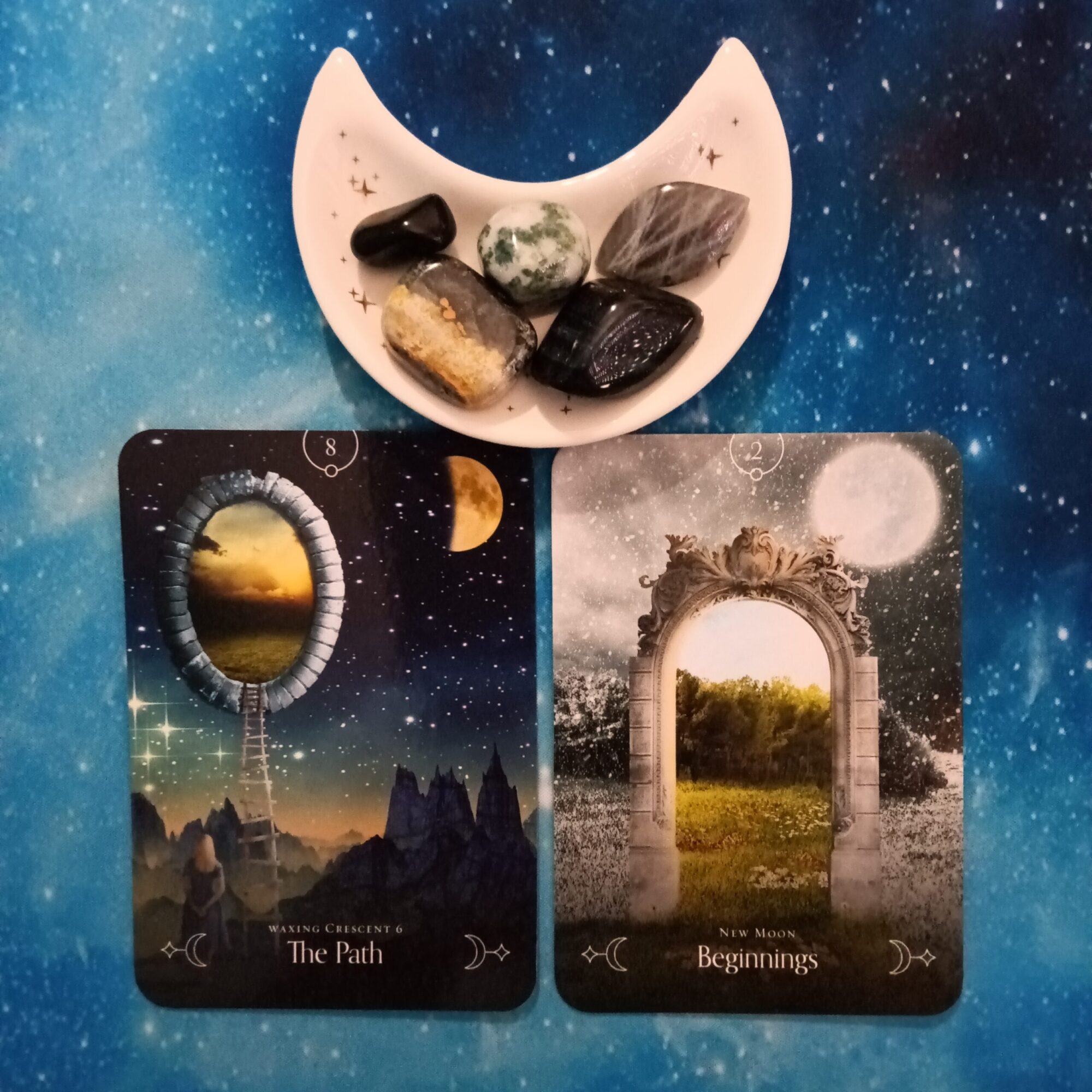 Enter the New Year With Intention - A Message From the Universe, Queen of the Moon Oracle Cards