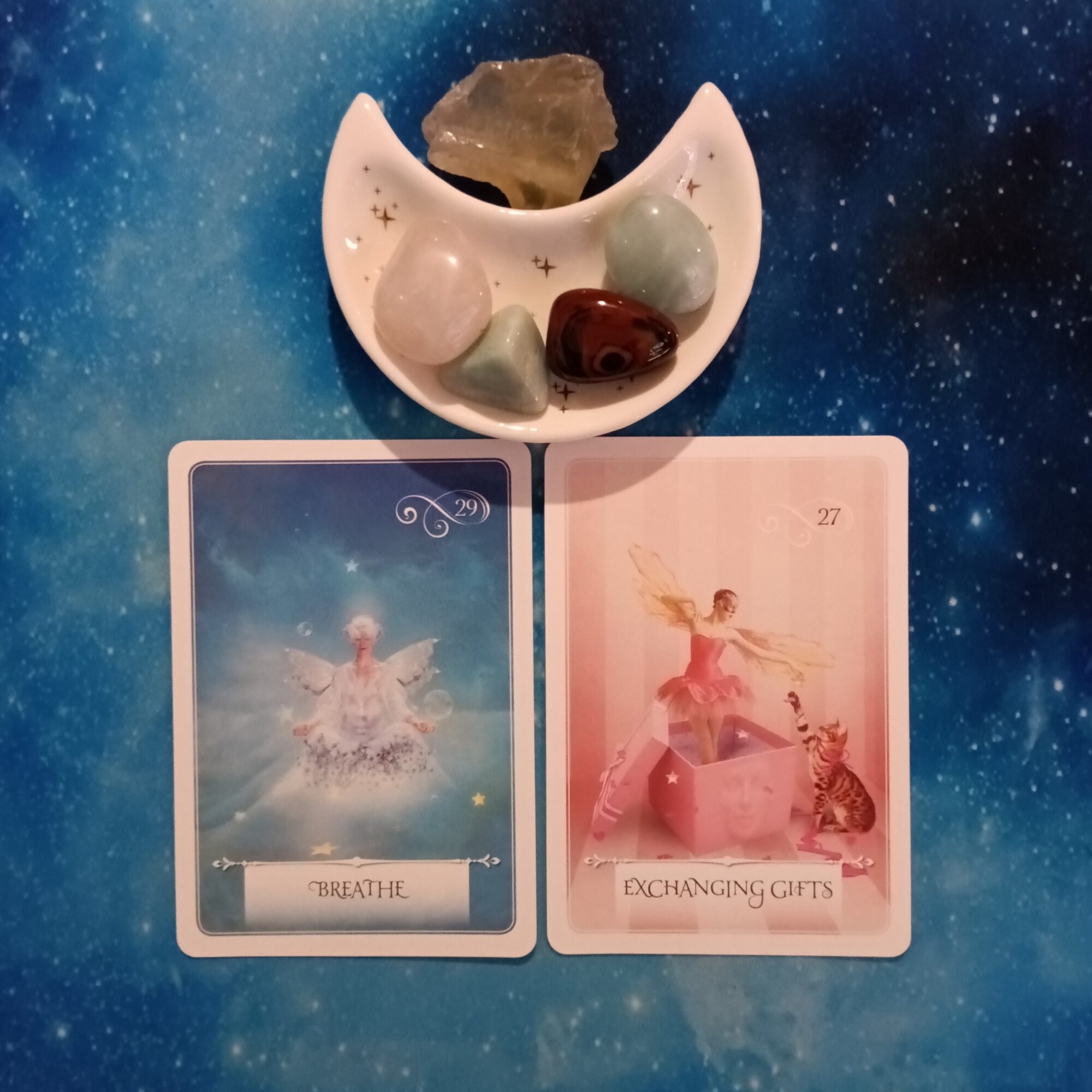 The Energy of Giving and Receiving ~ A Message From the Universe, Wisdom of the Oracle cards