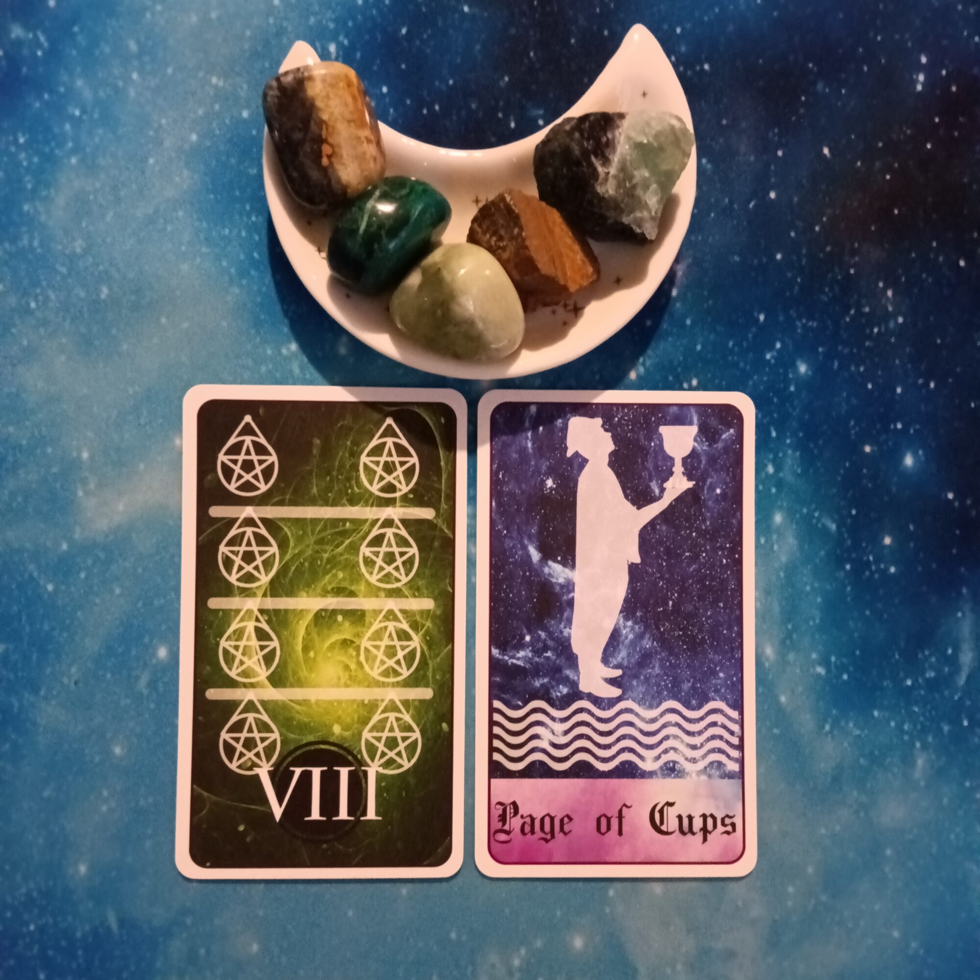 Time for a Break! A Message From the Universe, Celestial Tarot cards