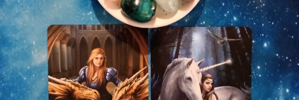 Synchronicities and a Change of Fortune! ~ A Message From the Universe, Anne Stokes Gothic Oracle cards