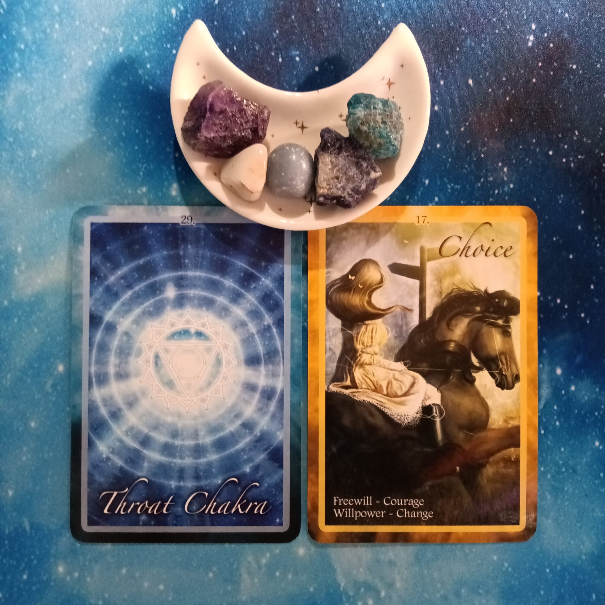 Important Conversations ~ A Message From the Universe, Chakra Insight Oracle cards