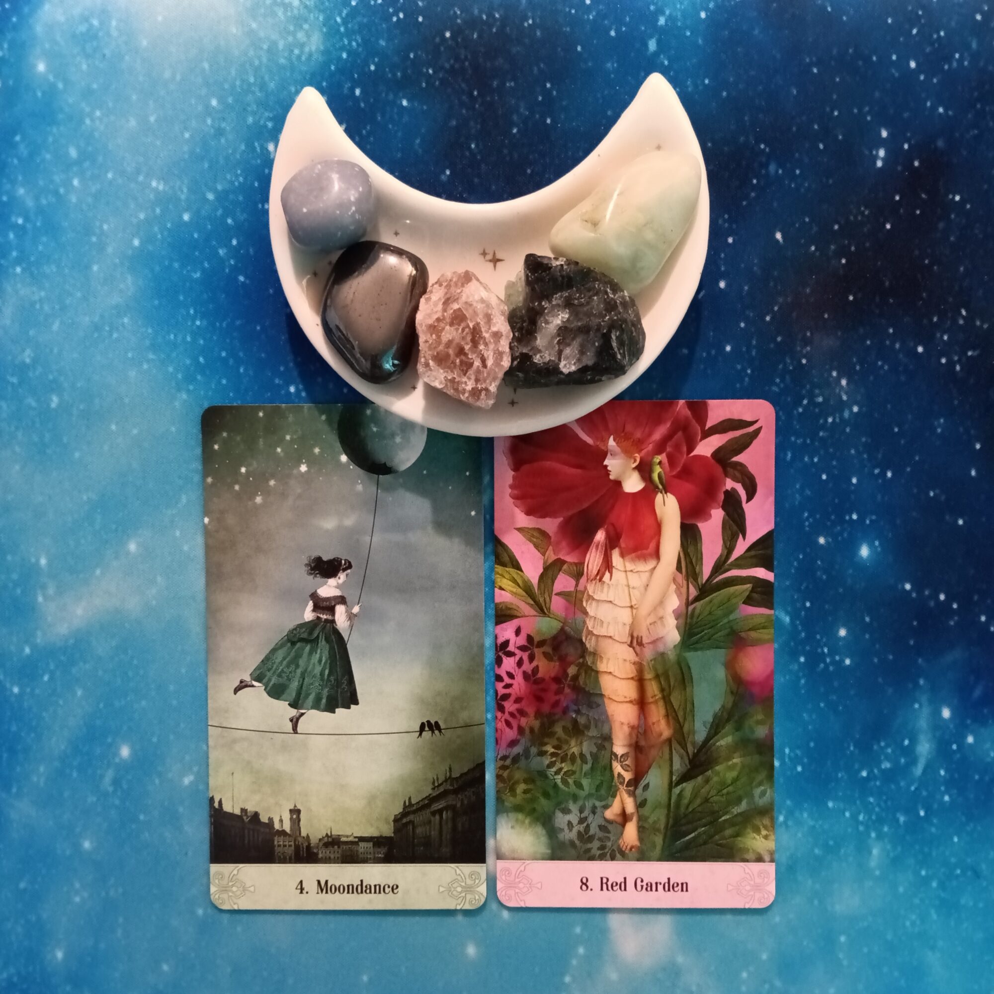Keep Your Vibe High ~ A Message From the Universe, Mystical Moments Oracle cards