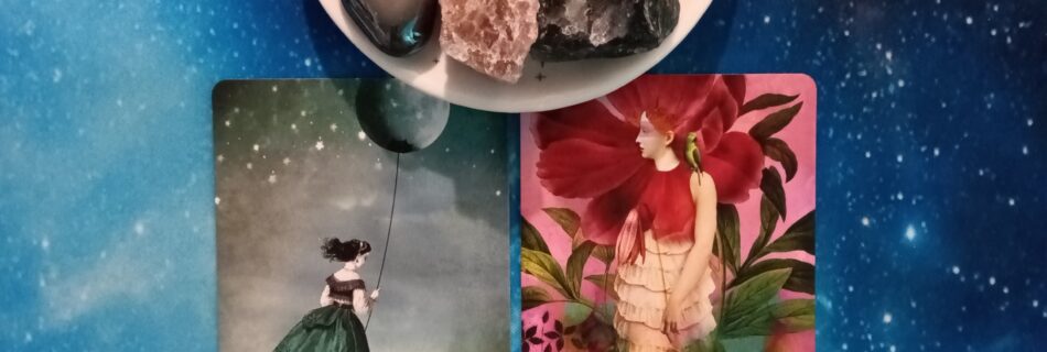 Keep Your Vibe High ~ A Message From the Universe, Mystical Moments Oracle cards
