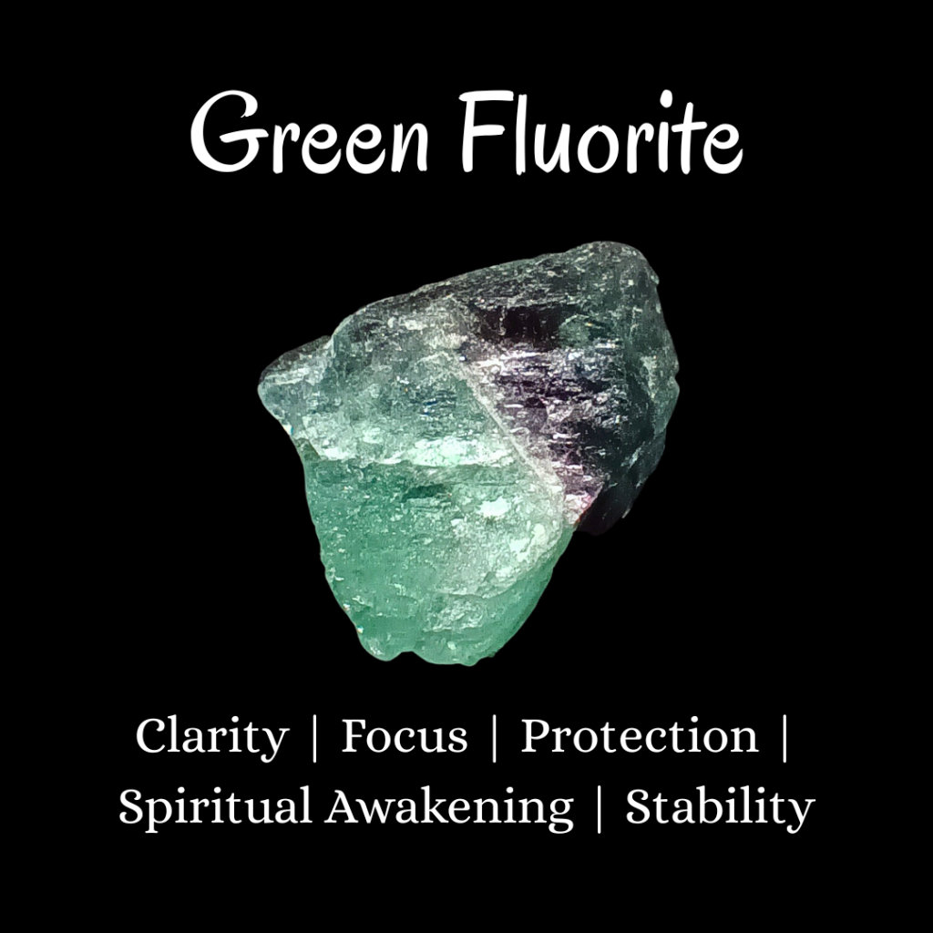 Green Fluorite PROPERTIES - Clarity | Focus | Protection | Spiritual Awakening | Stability