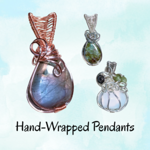Hand-Wrapped Pendants