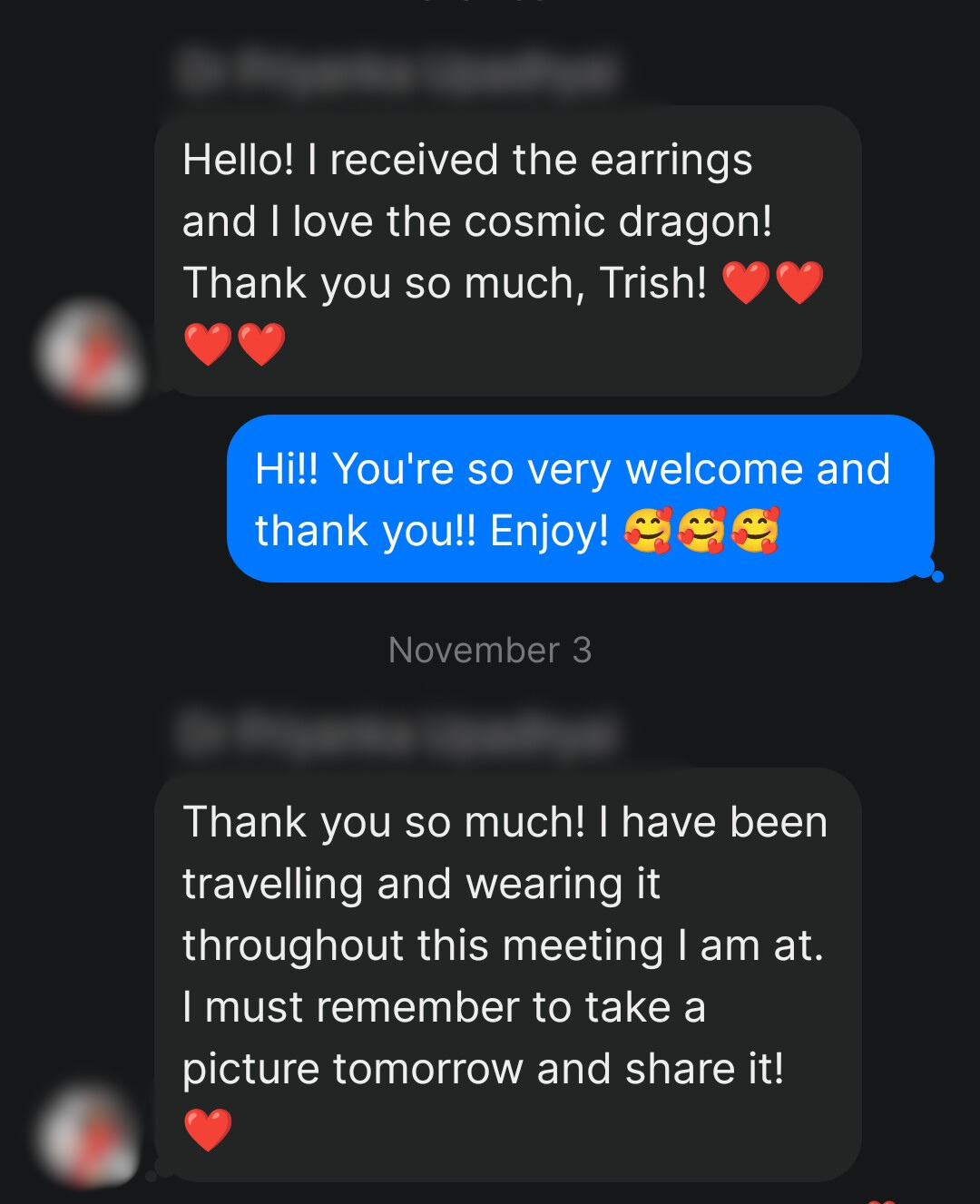 "Night's Plutonian Shore" Sugilite & Blue Goldstone Handmade Pendant and Earrings Set: Intentional Jewelry for Spiritual & Personal Growth - Image 11