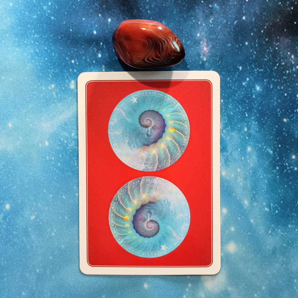 Pick-A-Card Tarot Reading for February 2026, Pile 1 - Silk Agate